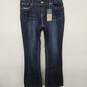Regular Curvy Fit Boot Cut Blue Jeans image number 1
