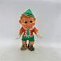 Vintage Pinocchio Rubber Squeaker Doll Toy Made In Italy image number 1