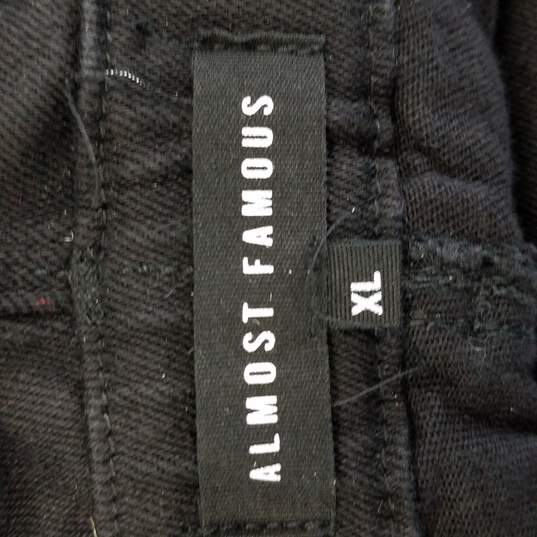 Almost Famous Women Paper Bag Waist Jeans XL image number 3