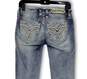 Womens Blue Denim Medium Wash Comfort Pockets Bootcut Leg Jeans Size 25 image number 4
