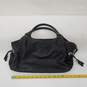 Kate Spade New York Black Leather Top Handle Satchel Bag image number 1