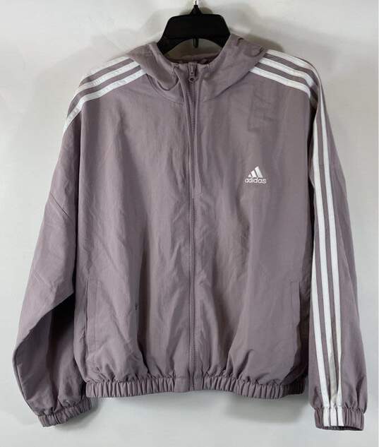 Adidas Purple Jacket - Size X Large image number 1