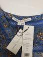 Veronica Beard Nottingham Blue Leanna Mini Dress Women's Size M NWT image number 2