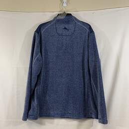 Men's Blue Tommy Bahama 1/2-Zip Jacket, Sz. XL alternative image