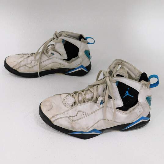Jordan True Flight White Laser Blue Men's Shoes Size 13 image number 3