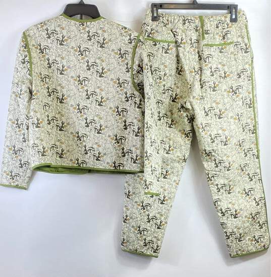 Disney Women Green Bambi Quilted 2Pc Set S image number 2