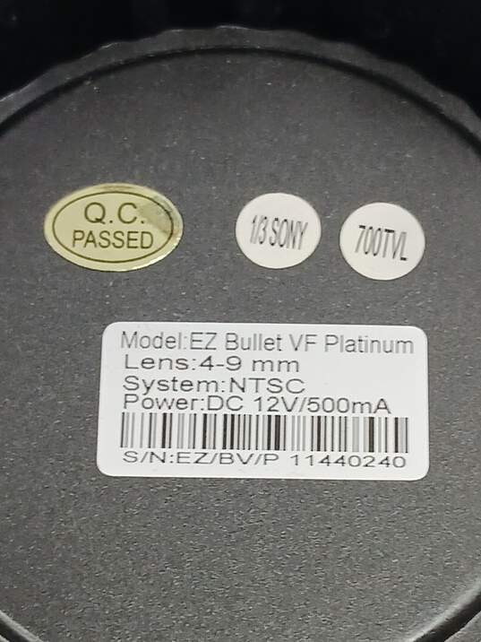 Bundle Of 6 EZ Bullet VF Platinum Video Cameras With Mounts image number 4