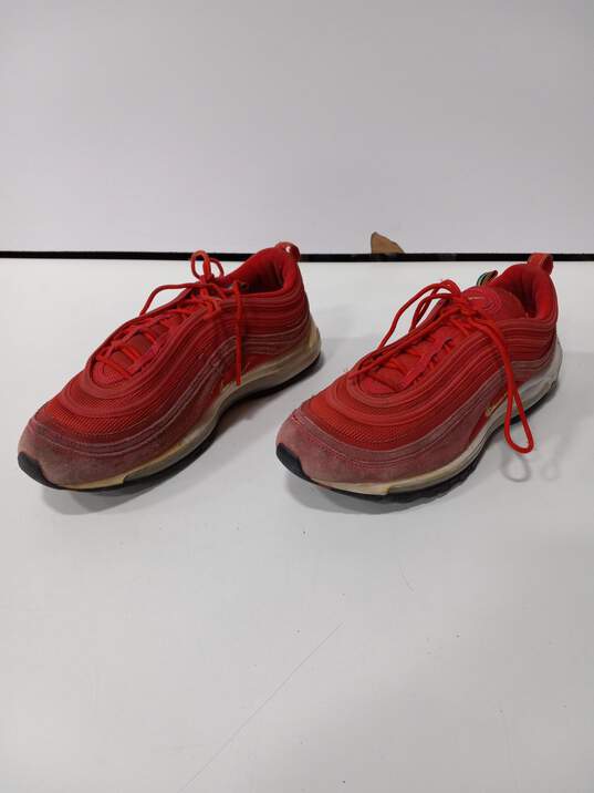 Air Max '97 Men's Red Sneakers (Size 12) image number 1