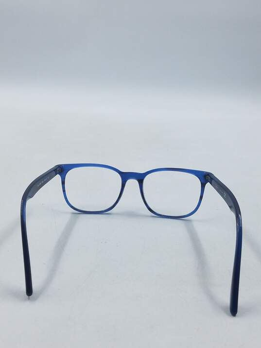 Ray-Ban Clear Blue Browline Eyeglasses image number 3