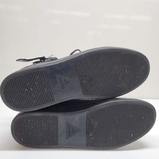 Aldo Edywien Hi Top Sneakers Black Men's Shoes Size 12 image number 2