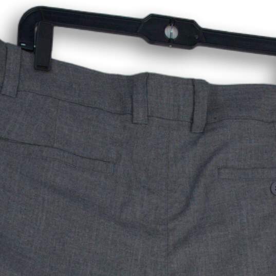 NWT Hang Ten Mens Gray Flat Front Slash Pocket Chino Shorts Size 36 image number 4