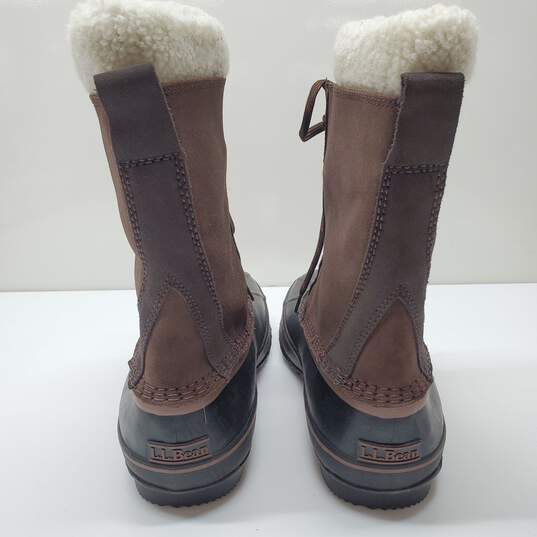 L.L. Bean Men's Snow Boots Size 13M image number 4