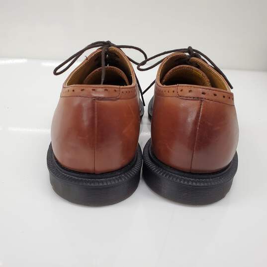 Dr. Martens Unisex Morris Brown Leather Oxfords Size 9 M / 10 W image number 4