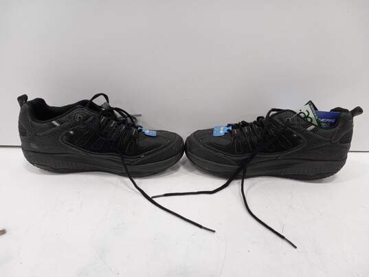 Skechers Men's Shape Up Black Memory Foam Sneakers Size 9.5 NWT image number 4