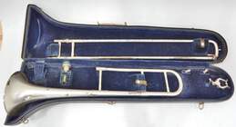 VNTG Indiana Band Instrument Co. 'Indiana' Model Trombone w/ Case and Mouthpiece