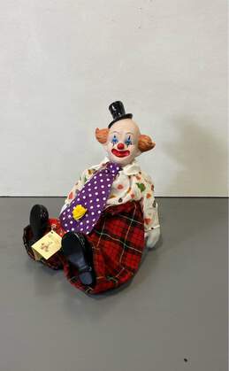 Porcelain Clown Victoria Impex Corporation Wind Up Music Box