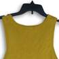 Express Womens Yellow Ribbed Round Neck Sleeveless Pullover Tank Top Size M image number 4