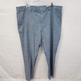 Perry Ellis Portfolio Slim Fit Bay Blue Pants Adult Size 42inx30in NWT