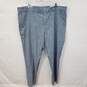 Perry Ellis Portfolio Slim Fit Bay Blue Pants Adult Size 42inx30in NWT image number 1