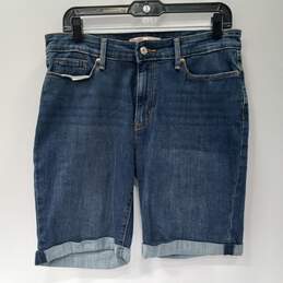 Signature by Levi Strauss Women's Bermuda Jean Shorts Size 8/W29
