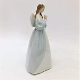Retired Lladro Celestial Scent 6991 Glazed Porcelain Figurine Angel Tree Topper alternative image