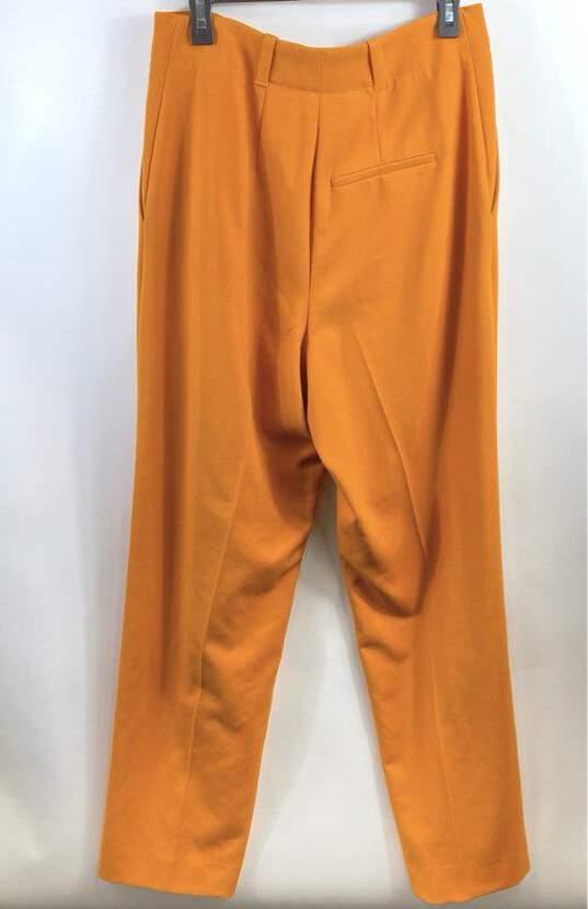 Hugo Boss Women Orange Trouser Dress Pants Sz 30 image number 2