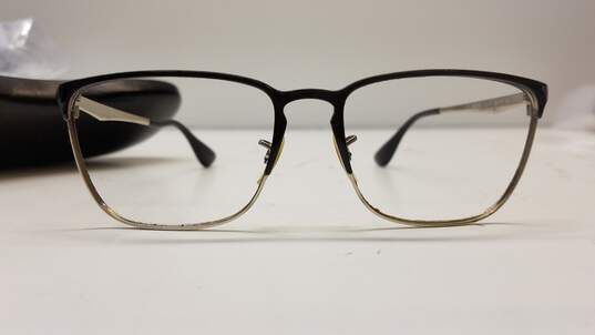 Vera Wang Rectangle Eyeglass Frames Blk/Tort image number 3