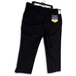 NWT Mens Black Classic Fit Iron Free Comfort Stretch Chino Pant Size 43/30 alternative image