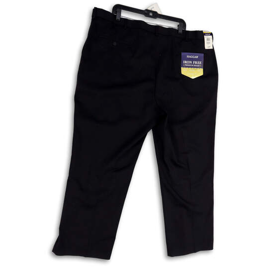 NWT Mens Black Classic Fit Iron Free Comfort Stretch Chino Pant Size 43/30 image number 2