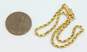 14K Yellow Gold Rope Chain Bracelet 3.6g image number 8