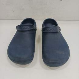 Iconic Men's Blue Crocs Comfort Size 13
