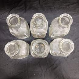 Bundle of 6 Assorted Glass Milk Bottles alternative image