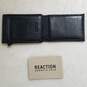 Reaction Kenneth Cole Black Leather Bifold Wallet image number 1