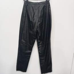 Women’s Vintage Coldwater Creek Leather Pants Sz 10 alternative image
