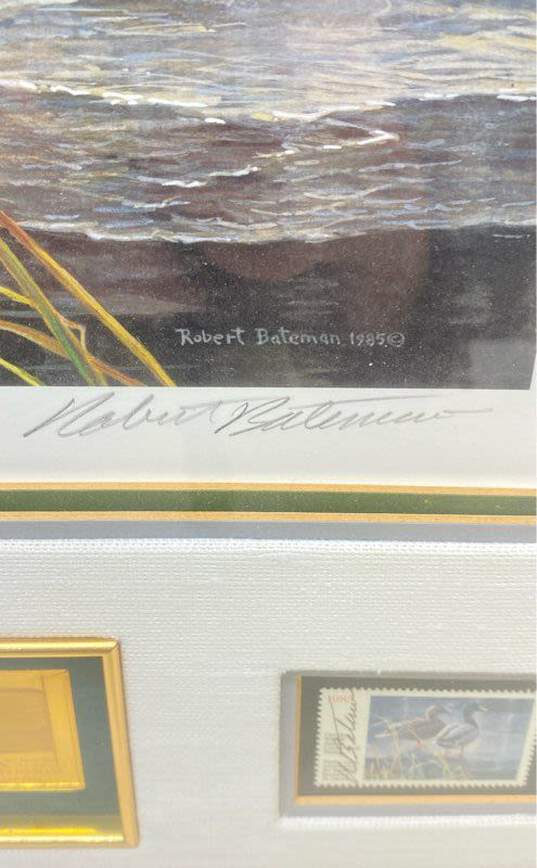 Canada's First Wild Life Stamp Medallion Edition Print of Ducks Robert Bateman image number 4