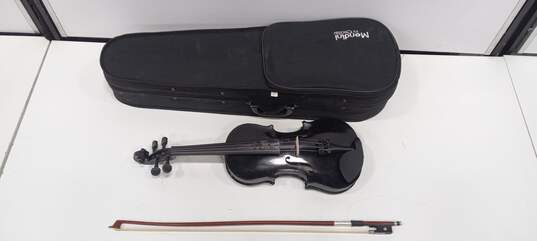 Mendini Violin In Hard Case image number 6