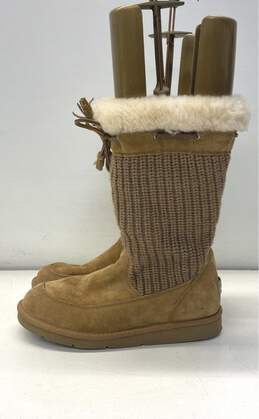 Ugg Australia Suburb Crochet #5124 Brown Boots Womens Size 8 alternative image