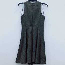 Trina Turk Women's Gray Sparkle Sleeveless Dress NWT sz P alternative image