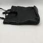 Tommy Hilfiger Womens Black Leather Inner Pockets Magnetic Tote Handbag Purse image number 3