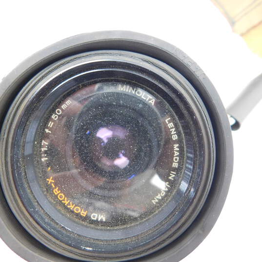 Minolta SRT 201 Camera w/ Minolta MD Rokkor-X 50mm Lens image number 8