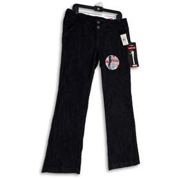 NWT Womens Blue Bump It Up Shape Shifter Pockets Bootcut Jeans Size 15
