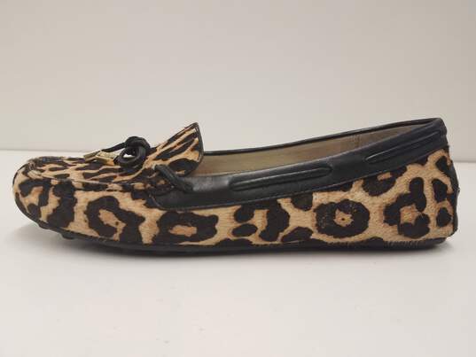 Michael Kors Women's Faux Cheetah Skin Slip on Loafers Sz. 7.5 image number 2