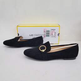 Liz Claiborne Remy Black Slip-On Shoes IOB Size 10M