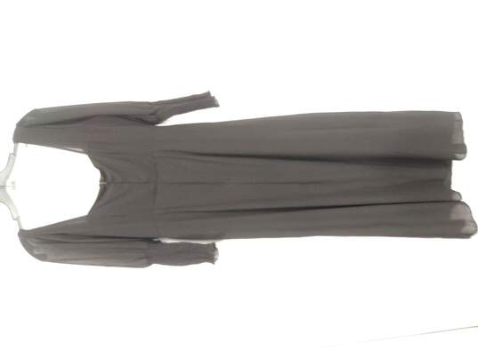 Neiman Marcus Long Black Dress Size L/XL image number 2