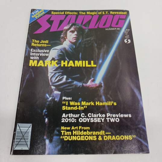 Vintage Lot STARLOG Sci-Fi Star Wars, Star Trek Magazines image number 3