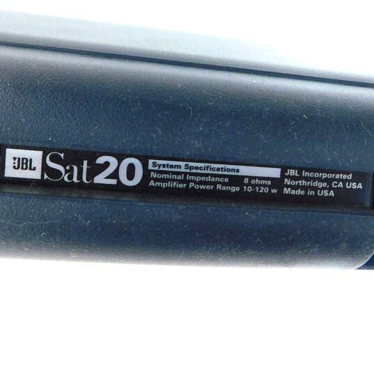 JBL Brand SAT 20 Model Gray Satellite Speakers (Set of 5) image number 6