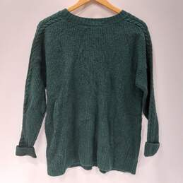 Christopher & Banks C.J. Banks Green Sweater Size 14W X NWT alternative image