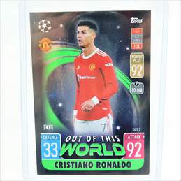 2021-22 Cristiano Ronaldo Topps Match Attax UCL Extra Out of This World