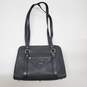 Dooney & Bourke Black Pebbled Leather Satchel Shoulder Bag 12x9.5x4" image number 1