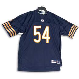 Mens Navy Blue NFL Chicago Bears Brian Urlacher #54 Football Jersey Size XL